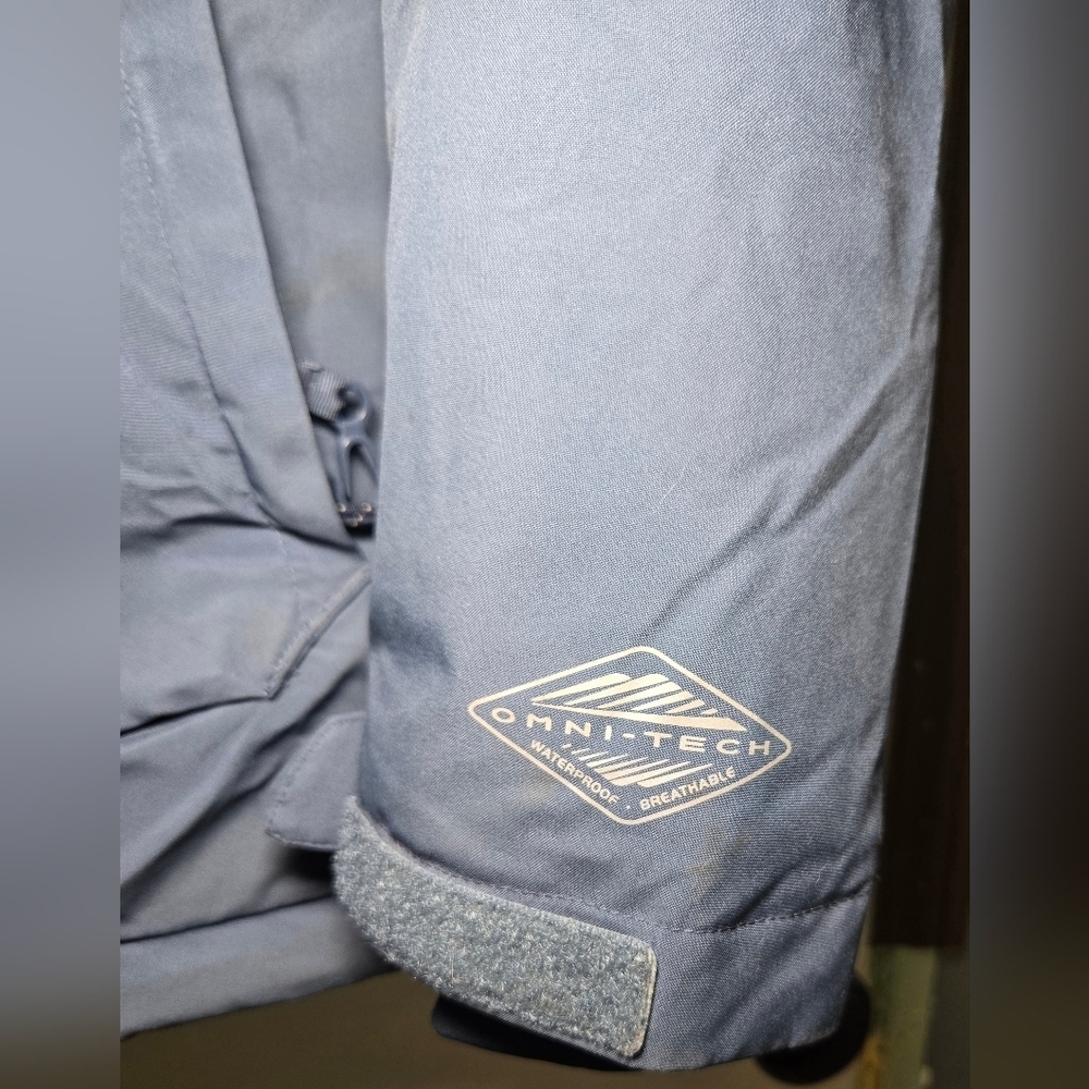 Columbia Omni-Heat Insulated Waterproof Men's size Small Jacket Blue - Picture 8 of 11